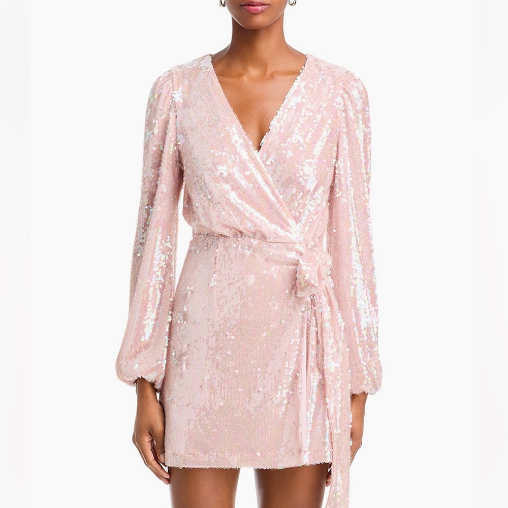 WAYF Flash Sequin Mini Dress - Picture 2 of 16